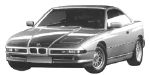 BMW E31 U254U Fault Code